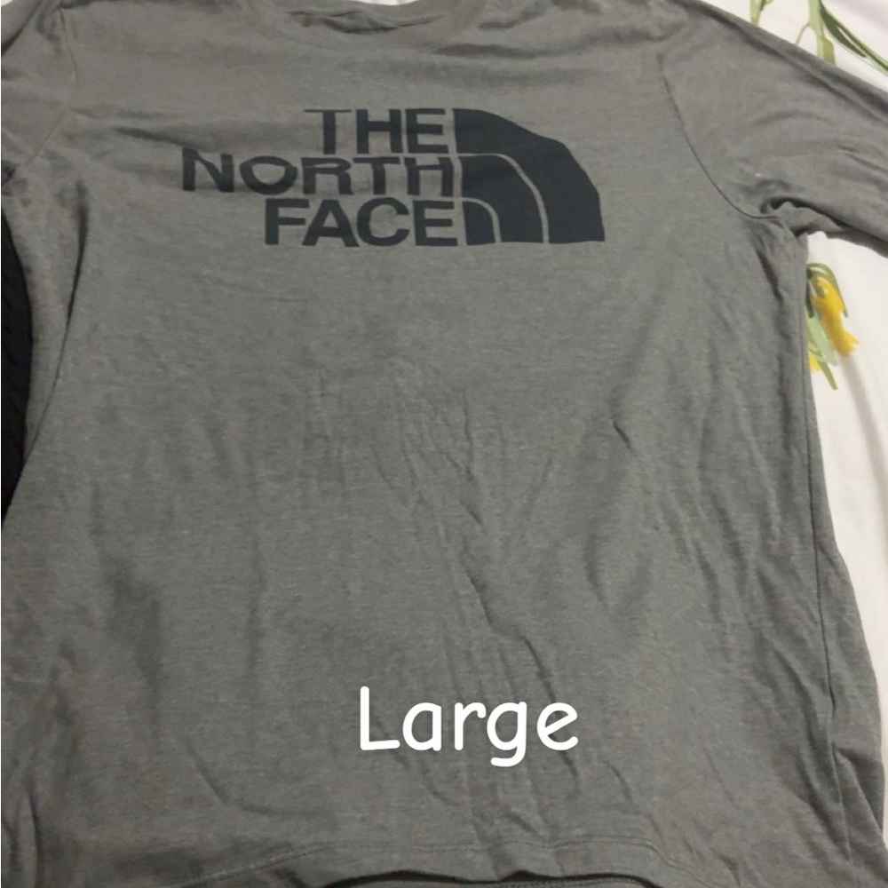 The North Face Gray Long Sleeve Shirt